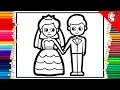 Wedding Picture Coloring Pages Add Your Colors to Love Stories