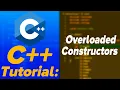 C Tutorial For Beginners - What Are Overloaded Constructors