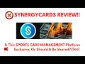 SynergyCards Review - Is This SPORTS CARD MANAGEMENT Platform Exclusive Or Should It Be Shared SEE