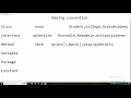 Java Tutorial Naming Convention in Java Java in Tamil