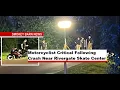 Motorcyclist Critical Following Crash Near Rivergate Skate Center
