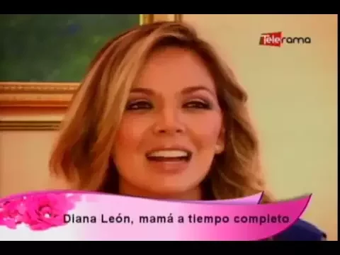 Diana León, mamá a tiempo completo