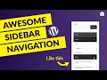 How to Create a Collapsible Sidebar Menu in WordPress