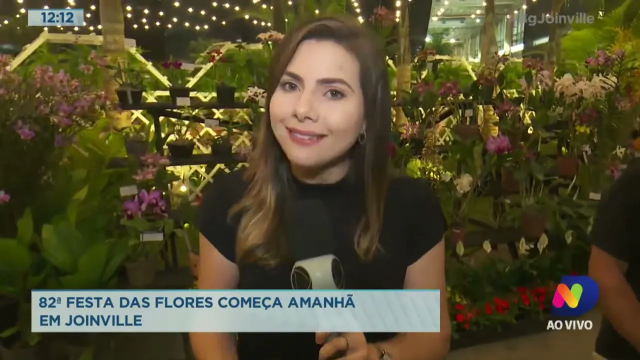 82ª Festa das Flores começa amanhã em Joinville