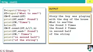 Strings in Python part - 2