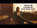 Jackson Dean - Be Your Man (Lyric Video)