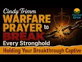 Cindy Trimm Warfare Prayer to BREAK Every Stronghold Holding Your Breakthrough CAPTIVE
