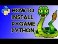 How to install Python 3 6 4 and PyGame on Windows 10 64bit
