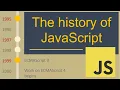 The History of JavaScript with timeline