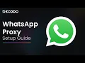 How to Add Proxy to WhatsApp Proxy Integration Tutorial