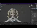 Face Rig for a MMD model in Blender