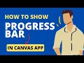 Show Progress Bar Indicator in Canvas Apps Power Apps
