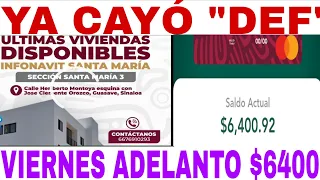 $6400 CHECA SALDO "DEF" ADULTOS MAYORES CALENDARIO 📆 ADELANTAN PENSIÓN 🔥