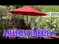 10 ft Auto Tilt Striped Patio Umbrella by Tempera