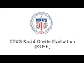 EBUS Rapid Onsite Evaluation ROSE