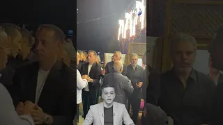 واقف بياخد العزاء الحزن يخيم على عبد الحليم على فى عزاء محمد صبرى 