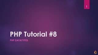 Data Types in PHP - PHP Data Types