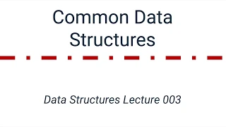 Data Structures 003 Stacks Queues and Linked Lists