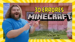 😱❌30 Errores en Una Película de Minecraft  Que Quizás No Notaste