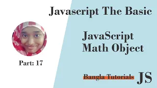 Javascript Math Object Javascript Bangla Tutorials