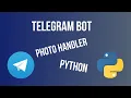 Building an Advanced Telegram Chatbot with Python Message Responses and Photo Processing