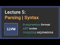 Programming Language with LLVM Parsing S-Expression
