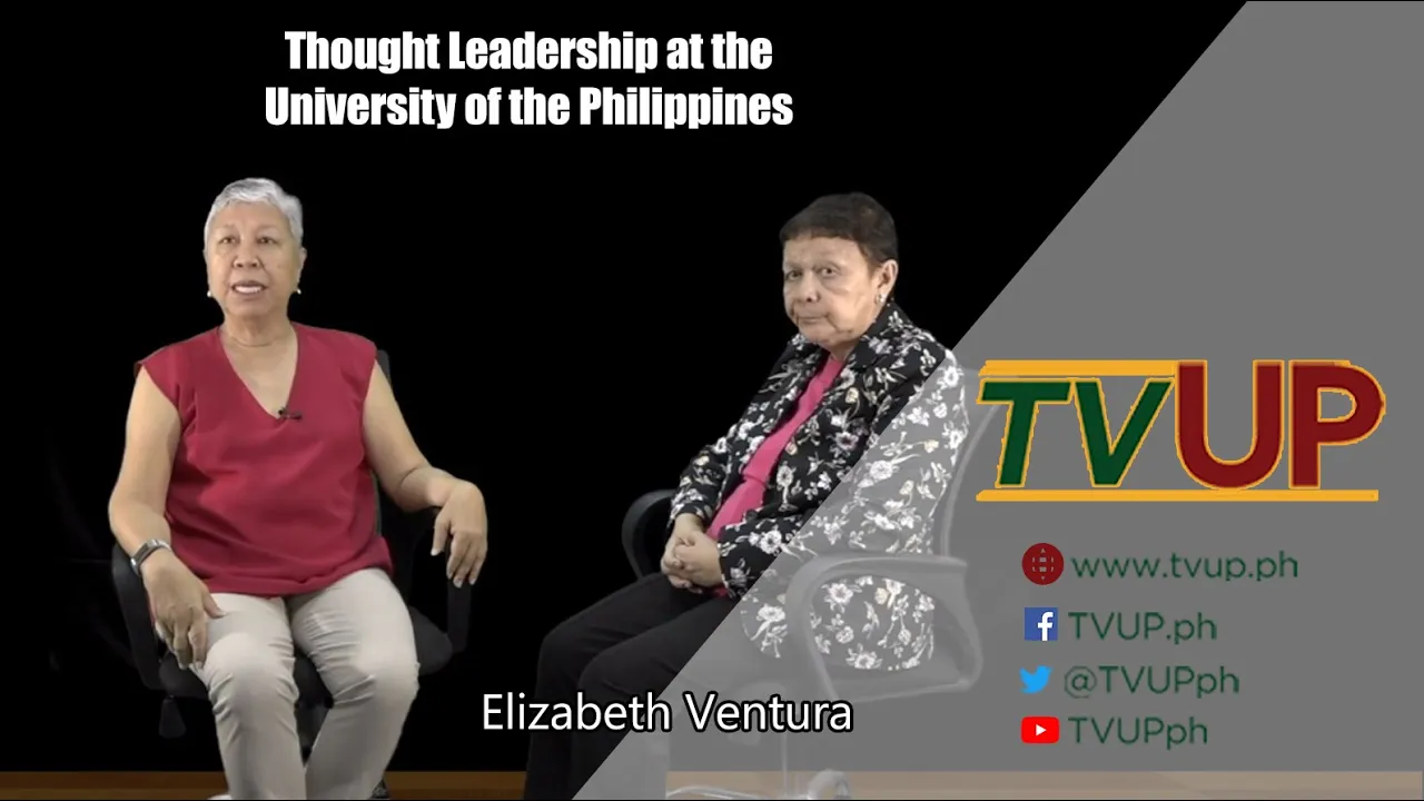 Thought Leadership at the University of the Philippines | Elizabeth Ventura
