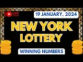 New York Evening Lottery Results For - 19 Jan 2024