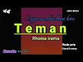 Download Lagu KARAOKE DANGDUT LAWAS TEMAN || RHOMA IRAMA || NADA PRIA 