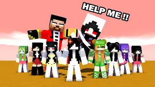 Sadako, Rumi & Friends: The Ultimate Challenge #minecraft #animation #challenge