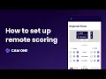 Remote scoring with Cam One The easiest way to live stream your sport