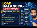 Load Balancing Algorithm Explained with Java Code System Design Mission 30 - Part 8