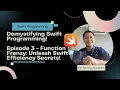 Function Frenzy Unleash the Power of Reusable Code in Swift Lesson 3