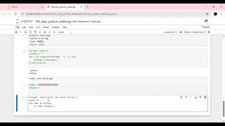 Day 6 - 100 days python code challenge