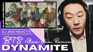 Download DJ REACTION to KPOP - BTS DYNAMITE SLOW JAM REMIX MP3