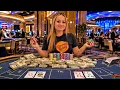 Watch Me WIN HUGE At The Baccarat Table In Vegas