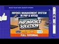 Discover the Ultimate Invoice Management System built with PHP MySQL HTML CSS and JavaScript