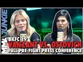 BKFC 19 Paige VanZant vs Rachael Ostovich Pre-fight press conference