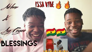 ahkan blessings ft ay poyoo x ablekuma nana lace x shatta bandle official video reaction