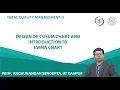 Design of CUSUM chart and Introduction to EWMA chart