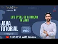 Life Cycle of a thread in Java multithreading in java Tutorial