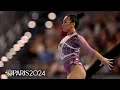 Suni Lee stellar in all-around return at U S Gymnastics Championships NBC Sports