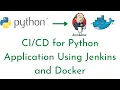 Set up for Python Applications using Jenkins and Docker Jenkins for Python Application