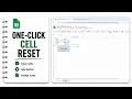 How to Create a Clear Cell Button in Google Sheets from Scratch
