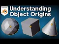 Understanding Object Origins in Blender