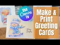 Create Print Your Own Greeting Cards Using Your Artwork