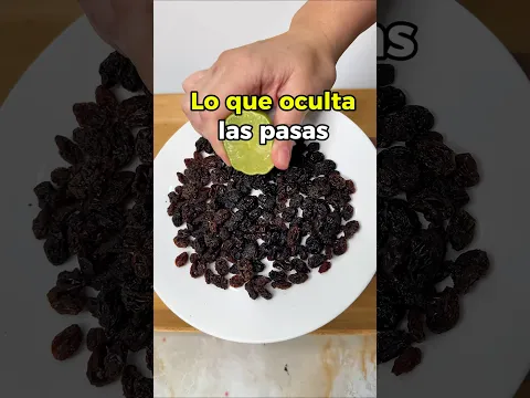 Lo que esconden las pasas