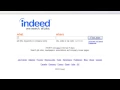 How to search for jobs with Indeed com