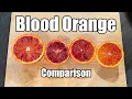 Blood Orange Taste Comparison Sanguinelli Moro Ippolito Tarocco Rosso