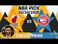 Miami Heat vs Atlanta Hawks Pick 26 NBA Pick Prediction